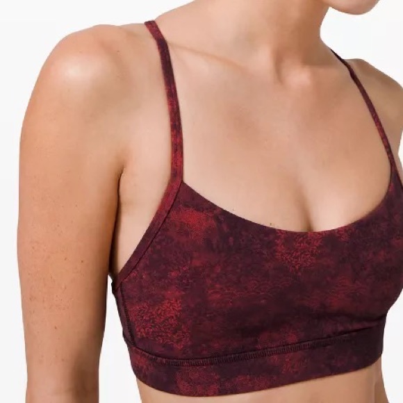 Lululemon Flow Y Bra Nulu Light Medium Support A/C Cups Lunar New Year - Picture 3 of 10